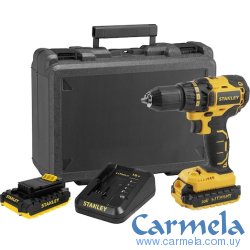 Taladro Atornillador Batería 20v Brushless Stanley SBD201S2K