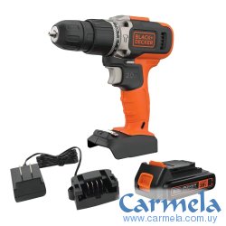 Taladro Atornillador Black+Decker BCD704C1 20V Litio