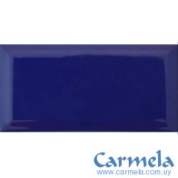 Cerámica Ladrillo Biselado 10x20cm Azul Brillante TECNOGRES