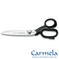 Tijera Sastre 9'' Acero Mango Esmaltado 3 Claveles