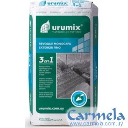 Revoque Monocapa Exterior 3 en 1 URUMIX