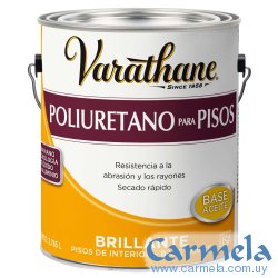 Poliuretano Para Pisos Base Aceite Brillante 3,785lt Varathane