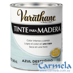 Tinte Para Madera Azul Desteñido Varathane 946ml