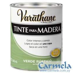 Tinte Para Madera Verde Rústico Varathane 946ml