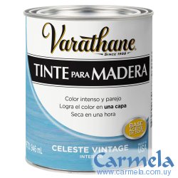 Tinte Para Madera Celeste Vintage Varathane 946ml