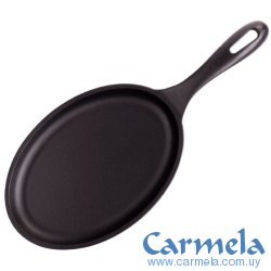 Sartén Fajita Hierro Fundido Curado 25cm Victoria