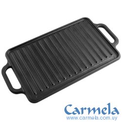 Plancha Hierro Esmaltado Reversible 21x33cm Victoria