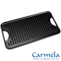 Plancha Hierro Esmaltado Reversible 25x47cm Victoria