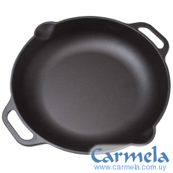 Sartén Paellera Hierro Fundido Curado 33cm Victoria