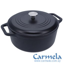 Olla Horno Holandés Hierro Curado 6,6lt Victoria