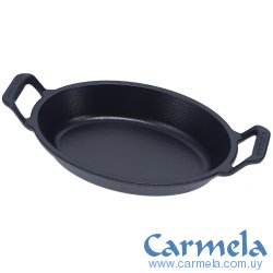 Cazuela Ovalada Hierro Fundido Esmaltado Victoria