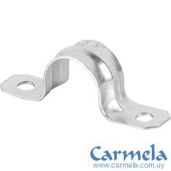 Abrazadera Grampa Omega Acero 3/8'' Volteck AO-3/8
