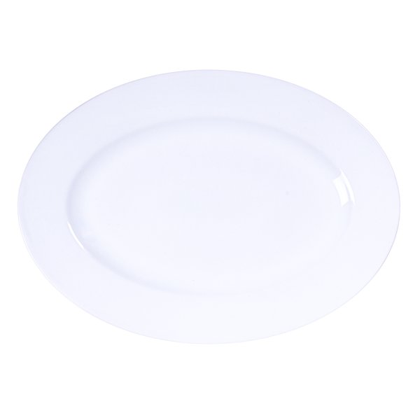 Bandeja Oval de Porcelana 40x29 cm Maria Augusta Tramontina 96010/072