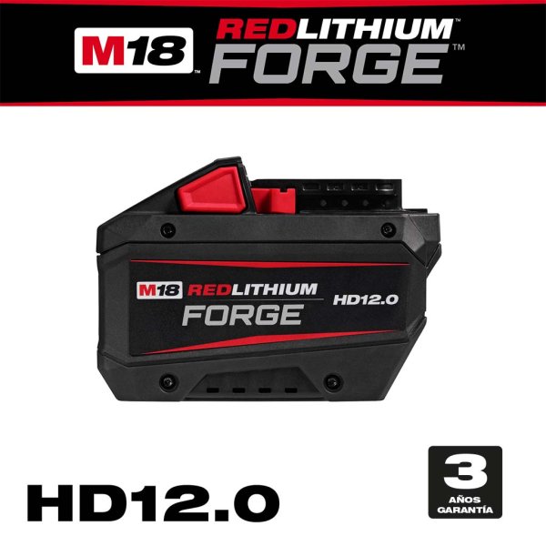 Batería 18V 12,0 Ah M18 REDLITHIUM FORGE Milwaukee 48-11-1813