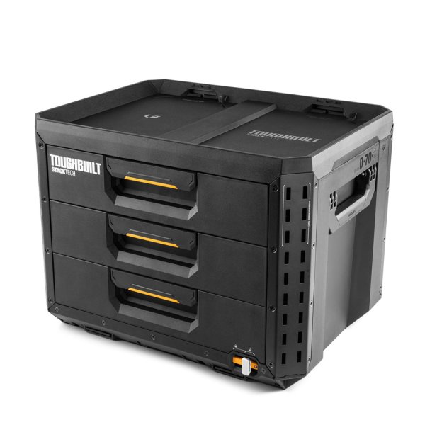 Caja de Herramientas 3 Cajones StackTech Toughbuilt TB-B1-D-70-3
