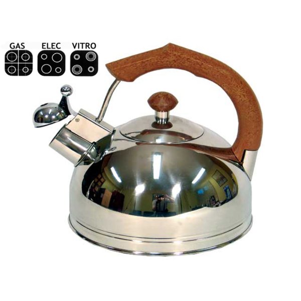 Caldera acero inox. 2,5Lt "GARHE" "España" 10520
