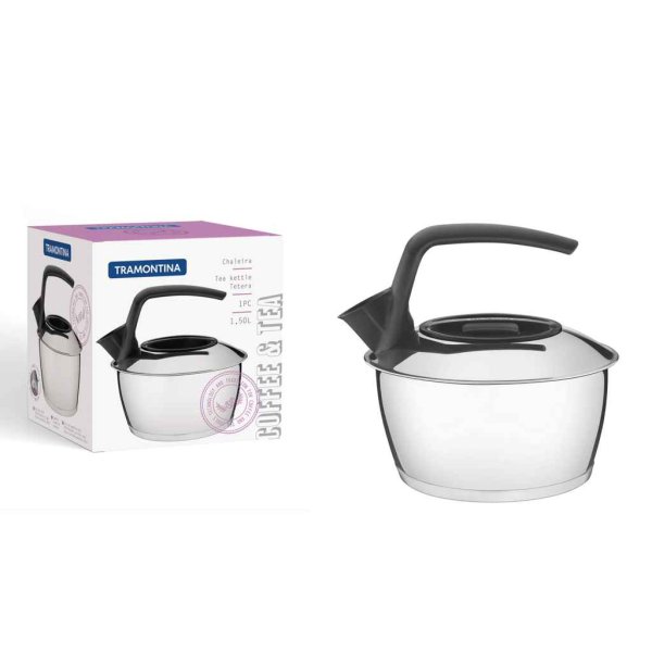 Caldera Acero Inoxidable 1,5 L Triple Fondo Tramontina 61485/160