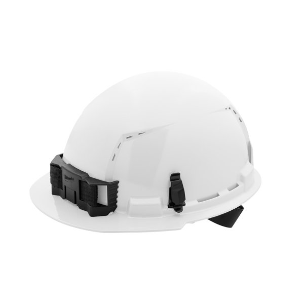 Casco Blanco Ventilado con Arnés y Ala Delantera Milwaukee 48-73-1200