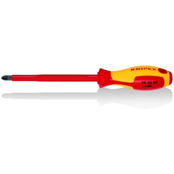 Dest.pozidriv.aisl(1000V)M.bimat.PZ3x150mm"KNIPEX"982503