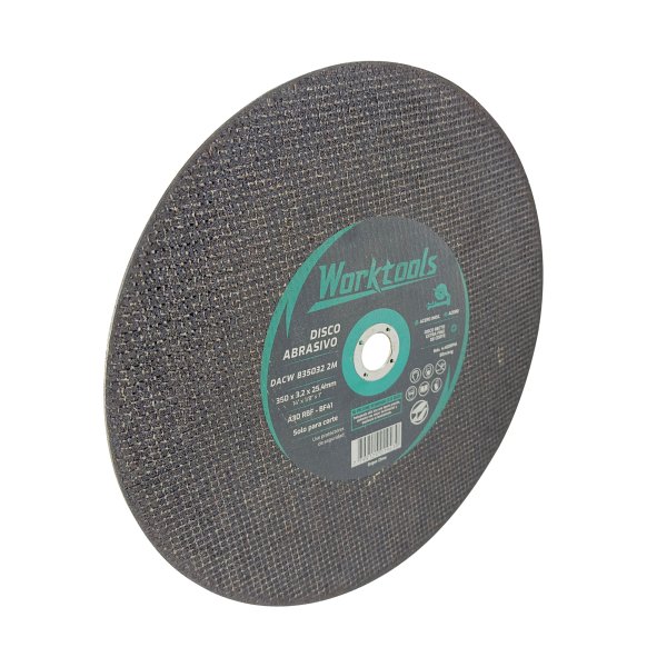 Disco corte metal/inox abrasivo 350x3.2x25.4mm