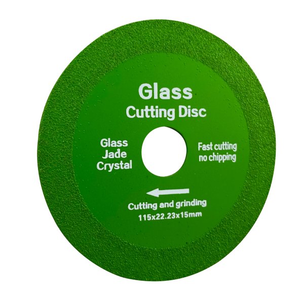 Disco para corte vidrio, cristal, porcelanato 115mm DCV115