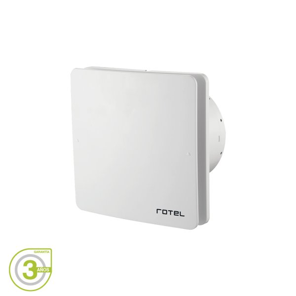 Extractor de Aire para Baño 4" 12 W Cuadrado Deco Rotel 72773
