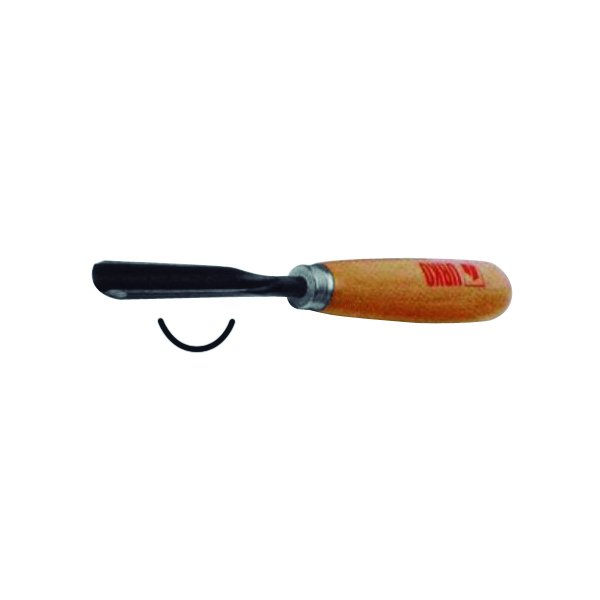 Gubia tallador corte curvo,ancho:5mm "URKO" Ref 741-B