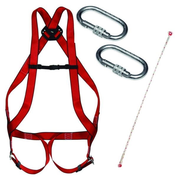 Kit ANTICAIDA (arnés+cuerda 1.5mt.+2conec.30)"CLIMAX"10BASIC