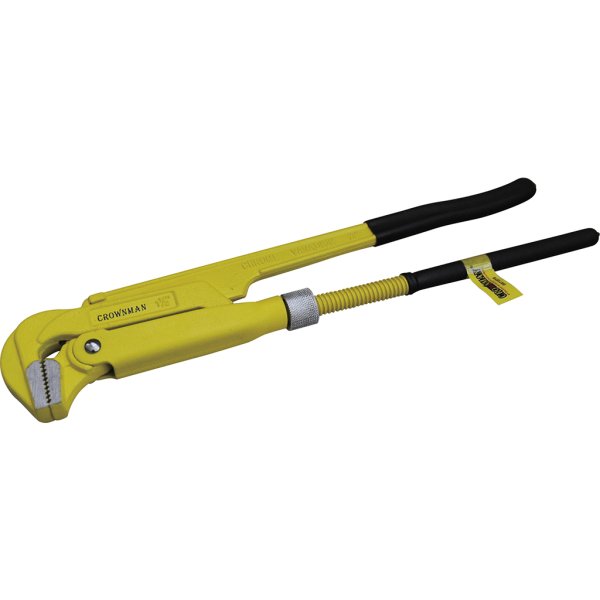 Llave de Caño 90° 2" (50 mm) Mordaza Recta Crownman 0571520
