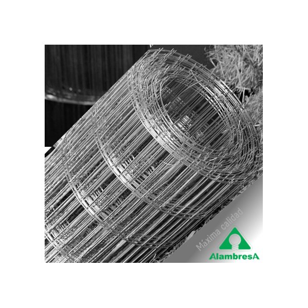 Malla Electrosoldada Galvanizada en Acero de Alto Carbono