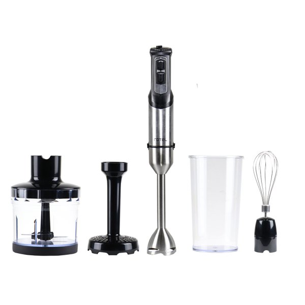 Mixer 1000 W de Acero Inoxidable con 4 Accesorios Mega Rotel 72723