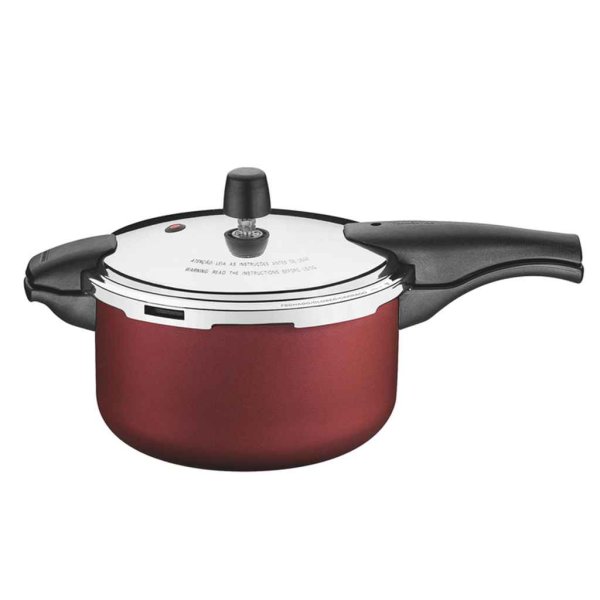 Olla a Presión 6 L 25,5 cm Starflon Rojo Tramontina Vancouver 20592/724