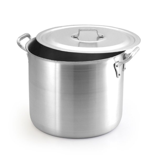 Olla Alta con Asas Aluminio 117,8 L 55 cm Super Hotel Oliveira 5071