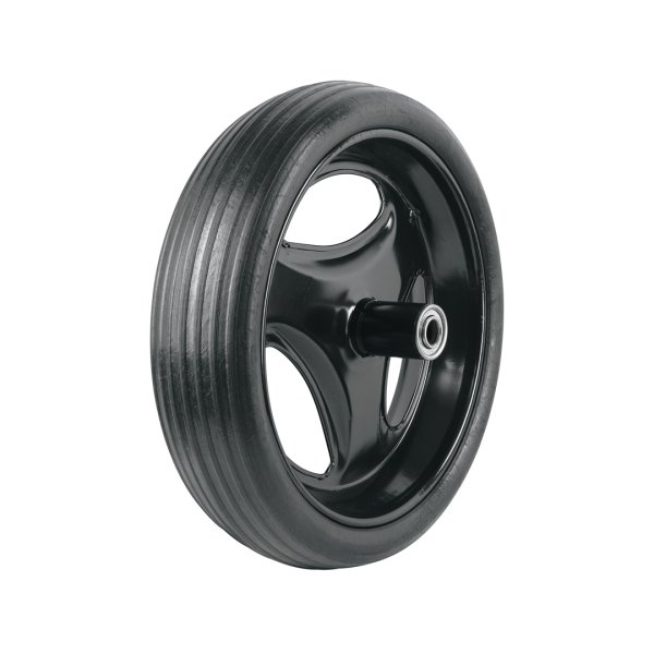 Rueda maciza,D:14",eje 5/8" "TRUPER"RSO