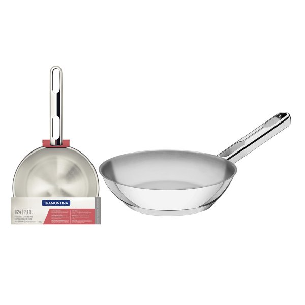 Sartén Acero Inoxidable 24 cm 2,1 L Tramontina Allegra 62666/240