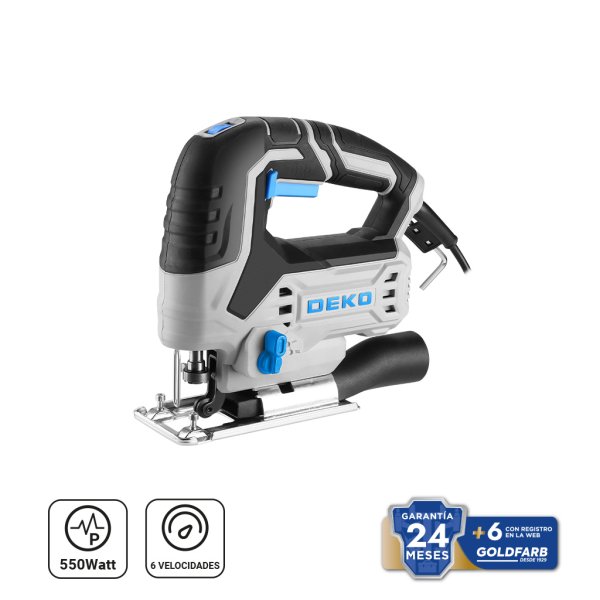 Sierra Caladora 550 W Deko DKJS55XP65