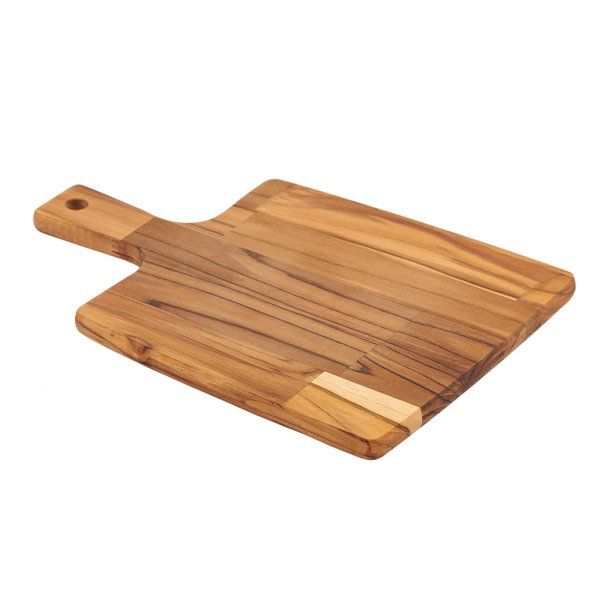 Tabla de Cortar con Mango 40x28x1,8 cm Madera de Teca Kitchen Tramontina 13277/351