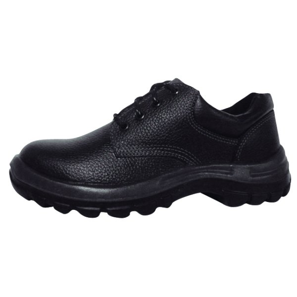 Zapato de cuero negro,pta.plástica,Talle:36 "WORKSAFE"
