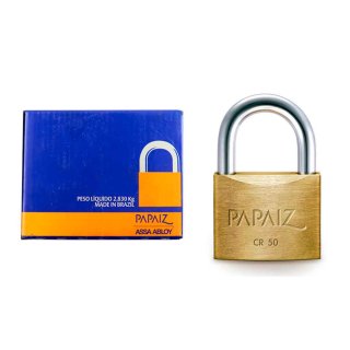 10 Candados Cr50-mk con 2 Llaves Maestras Papaiz