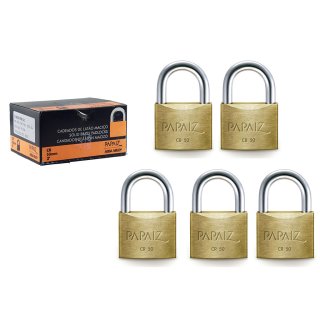 5 Candados Hermanados Cr50 KA 0100500CX02-x5 Papaiz