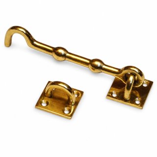 Gancho Contraviento de Bronce 100mm Ab Brass