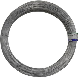 Alambre Redondo Galvanizado N°12 Caudillo Alambresa Rollo 25kg