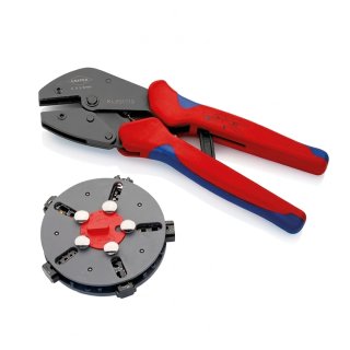 Alic.Crimp.5 Mordazas.intercamb(0.25a25mm)"KNIPEX"973302