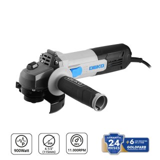 Amoladora Angular 4 1/2" 900W Deko DKAG115XP90