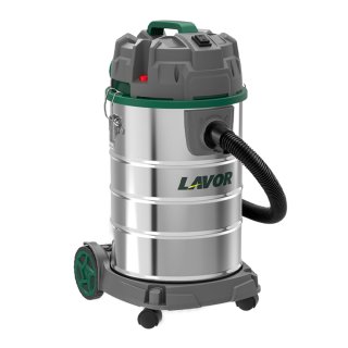Aspira.eléct.agua/polvo.1200W tanq.inox:30Lt"LAVOR" DOZZY 30