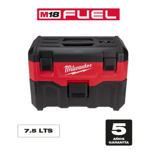 Aspiradora para Seco y Húmedo M18 7,5 Litros Sin Batería Milwaukee 0880-20