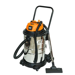 Aspiradora de Tanque 1400 W 50 L Acero Inoxidable LUSQTOFF LA-5001M