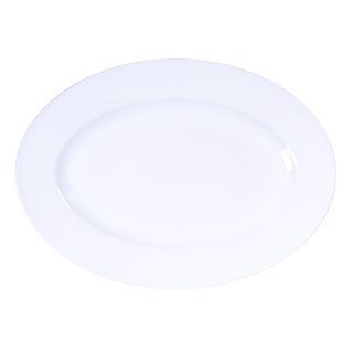 Bandeja Oval de Porcelana 40x29 cm Maria Augusta Tramontina 96010/072