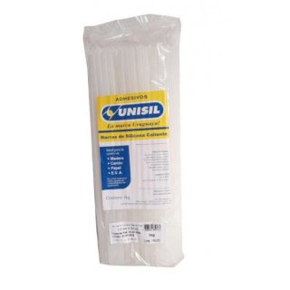 Barra de Silicona Transparente 5/16" Hotmelt Fina UNISIL