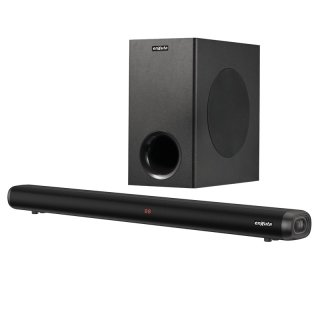 Barra de Sonido Bluetooth con Subwoofer 160 W 2.1, USB, AUX, Optical Enxuta BSENX29160